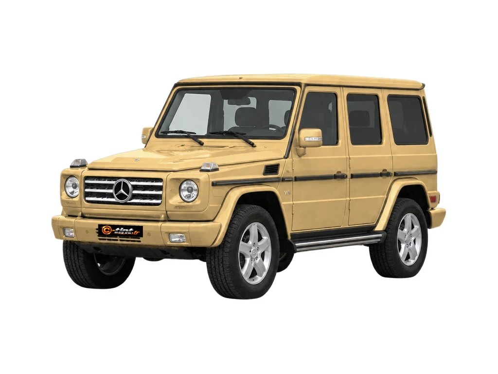 Mercedes-Benz Classe G W460 — Génération 1 — Long · Long · 5 portes — vue trois-quarts avant