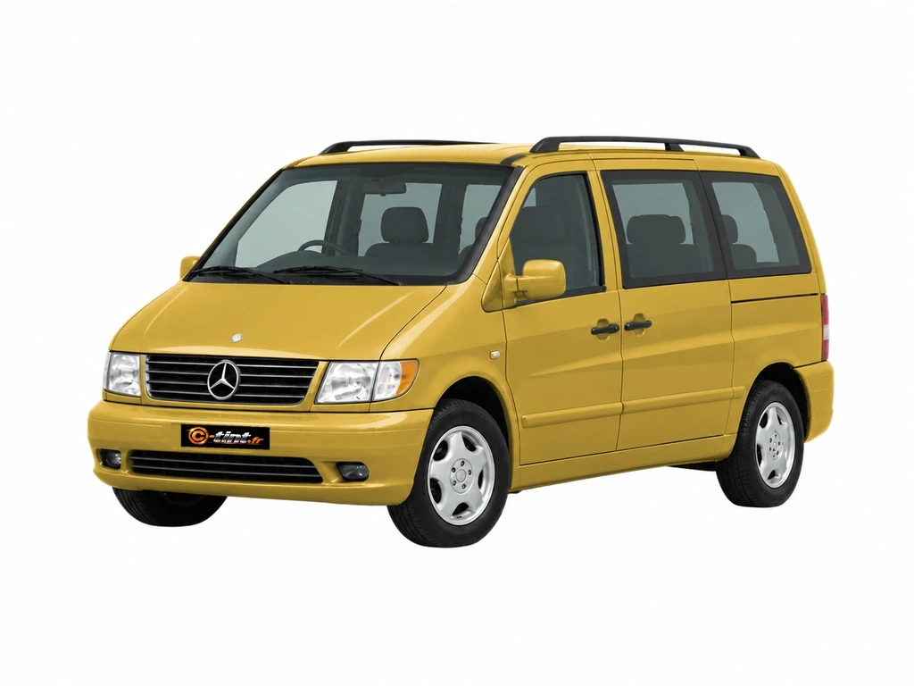 Mercedes-Benz Classe V / EQV W638 — Génération 1 — 1 porte latérale · Carrosserie non libellée · 4 portes — vue trois-quarts avant