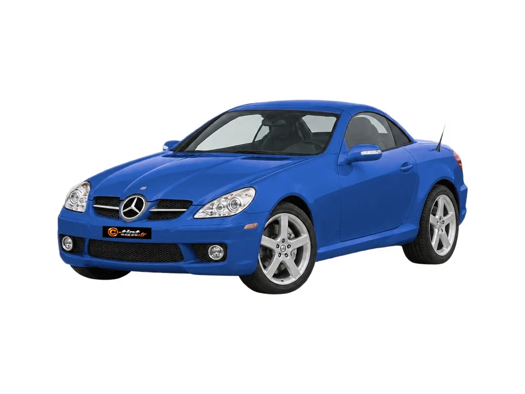 Mercedes-Benz SLK R171 — Génération 2 — CC · CC · 2 portes — vue trois-quarts avant
