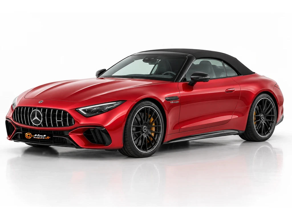 Mercedes-Benz SL R232 — Génération 7 — Cabriolet · Cabriolet · 2 portes — vue trois-quarts avant
