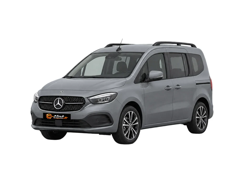 Mercedes-Benz Citan / EQT w420 — Génération 2 — Court — vitres entrebaillantes avec hayon · Court · 5 portes — vue trois-quarts avant