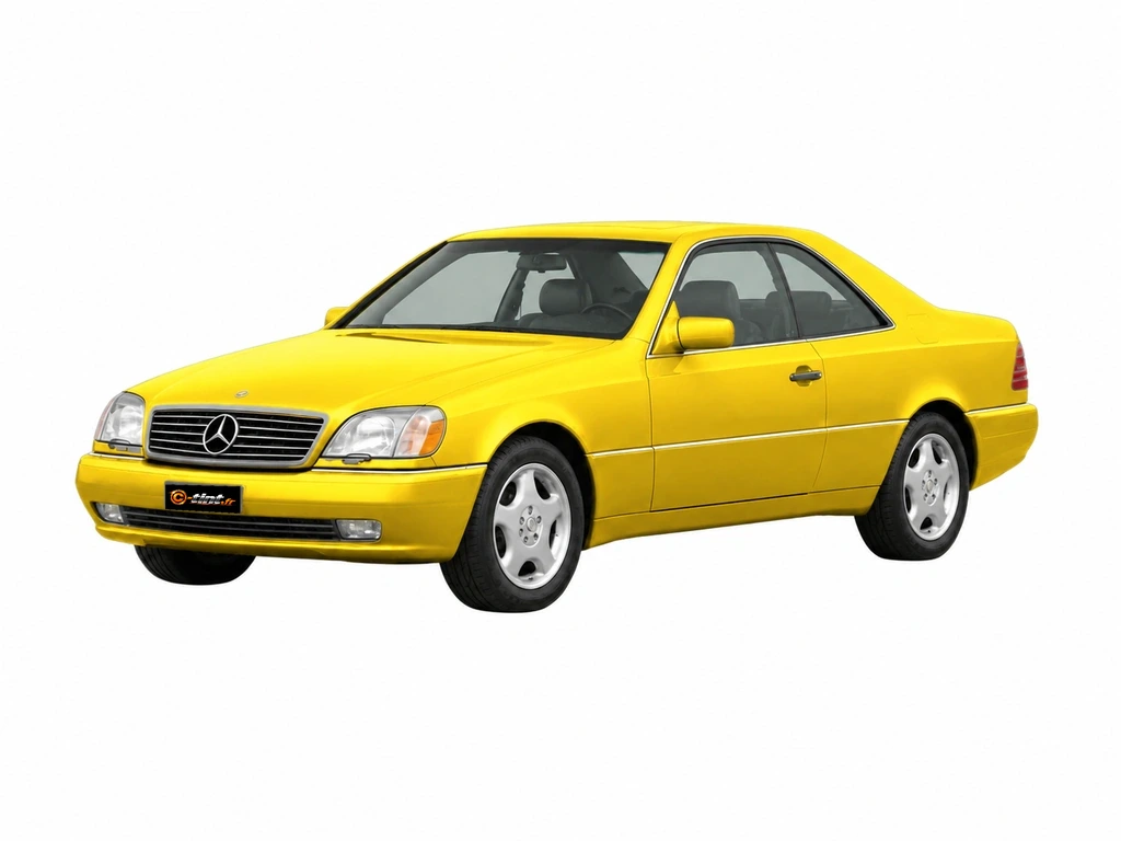 Mercedes-Benz CL W140 — Génération 1 — Coupe · Coupe · 2 portes — vue trois-quarts avant