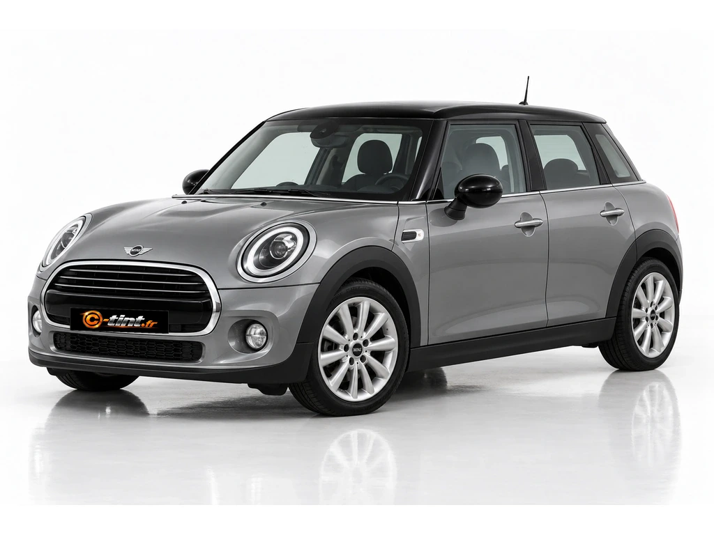 MINI One et Cooper F55 — Génération 3 — 5 portes · Citadine · 5 portes — vue trois-quarts avant vers la gauche