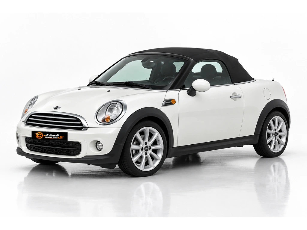 MINI Roadster R59 — Roadster 2 places · Cabriolet · 2 portes — vue trois-quarts avant vers la gauche