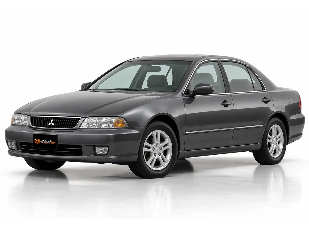Mitsubishi Diamante Génération 2 — Berline · Berline · 4 portes — vue trois-quarts avant vers la gauche