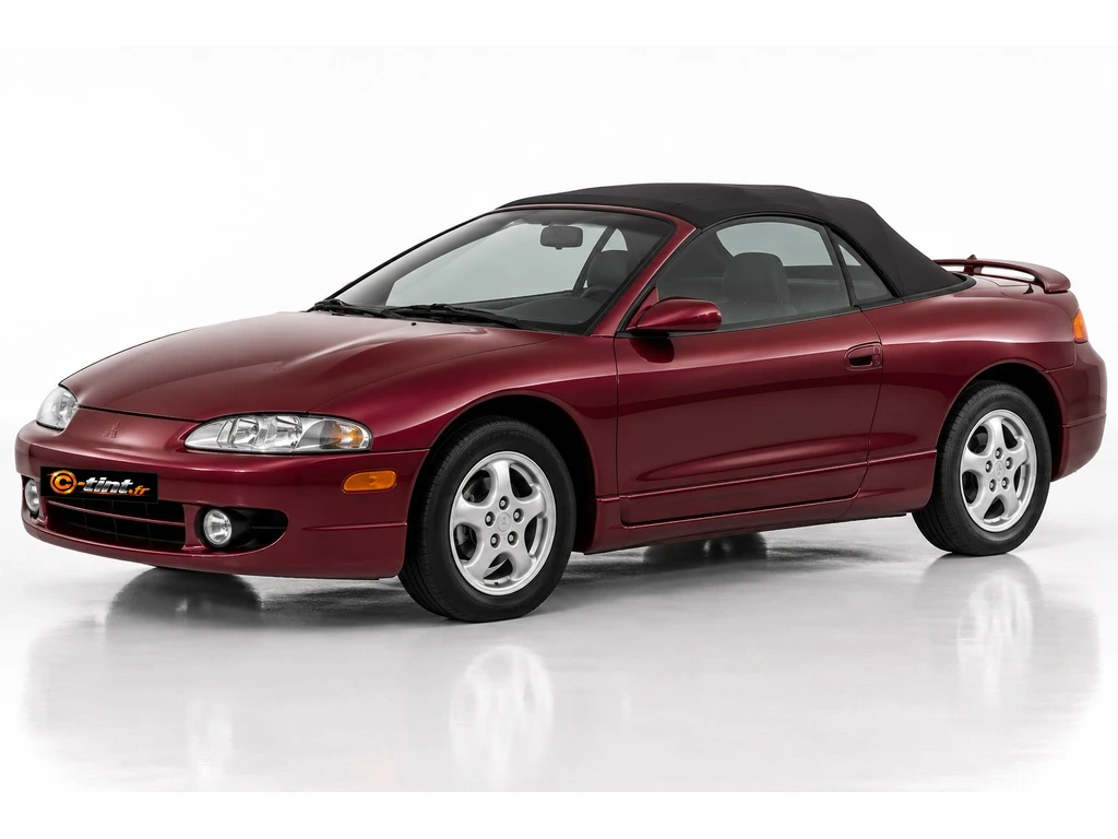 Mitsubishi Eclipse D30 — Génération 2 — Cabriolet · Cabriolet · 2 portes — vue trois-quarts avant vers la gauche