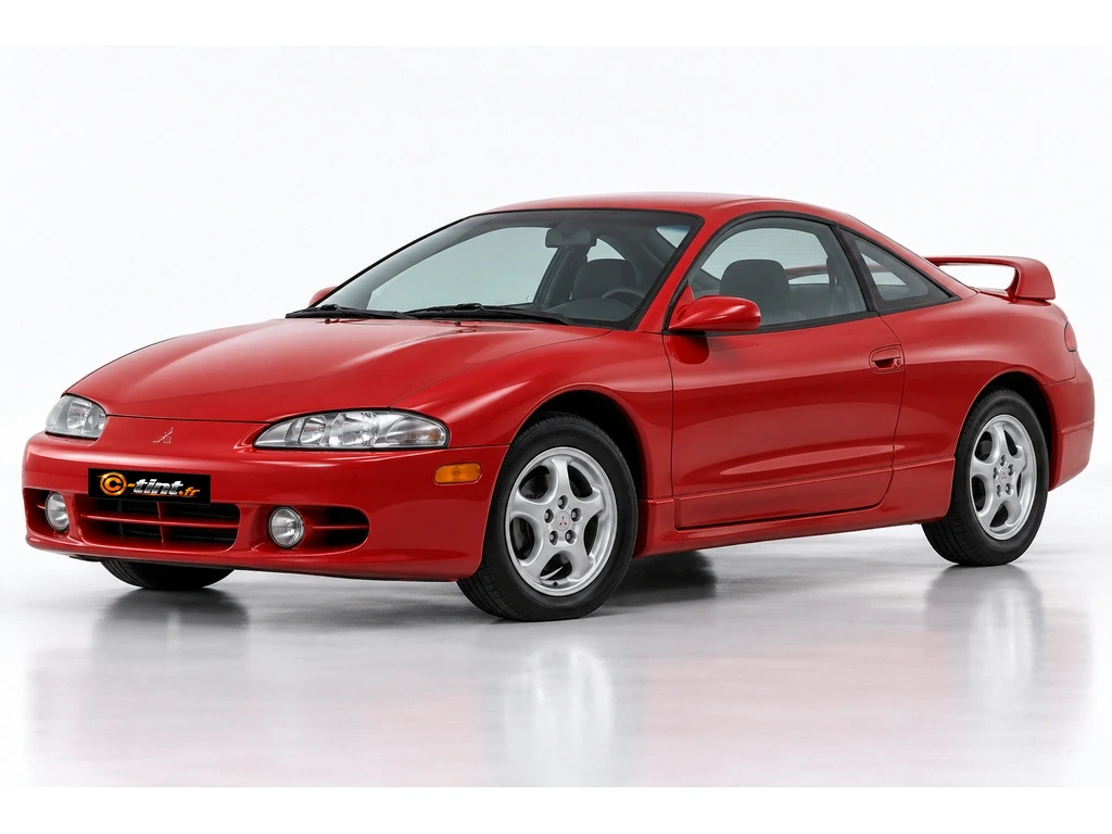 Mitsubishi Eclipse D30 — Génération 2 — Coupe · Coupé · 2 portes + hayon — vue trois-quarts avant vers la gauche
