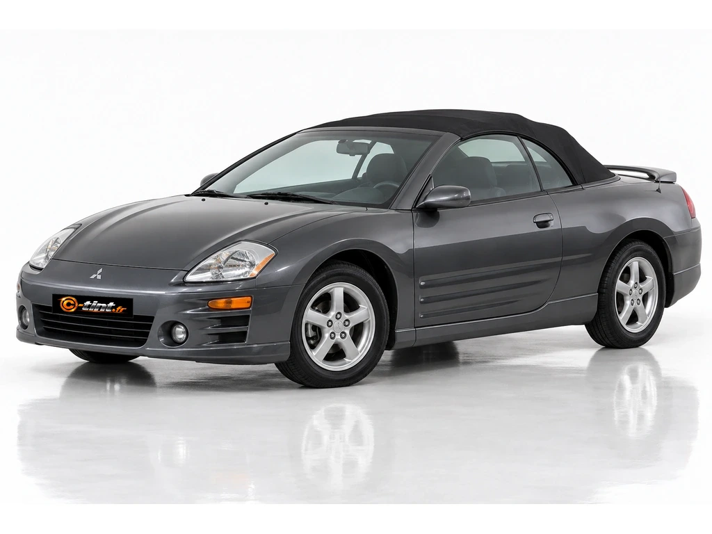 Mitsubishi Eclipse D50 — Génération 3 — Cabriolet · Cabriolet · 2 portes — vue trois-quarts avant vers la gauche