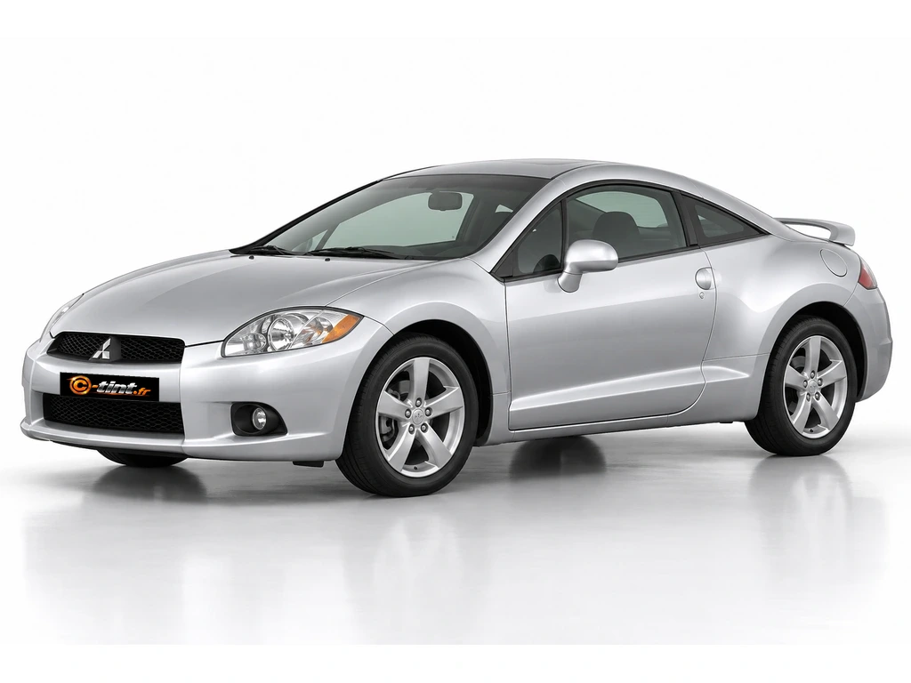 Mitsubishi Eclipse D60 — Génération 4 — Coupe · Coupé · 2 portes + hayon — vue trois-quarts avant vers la gauche