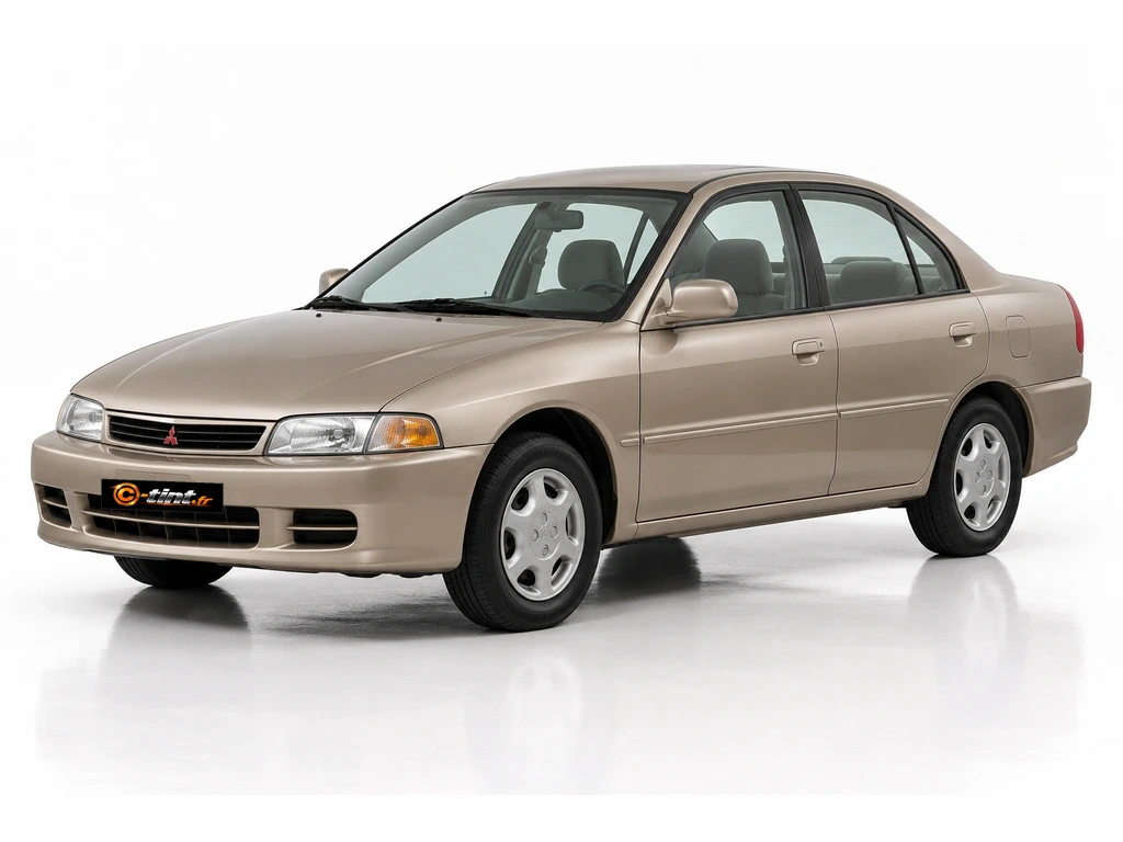 Mitsubishi Mirage Génération 5 — Berline · Berline · 4 portes — vue trois-quarts avant vers la gauche
