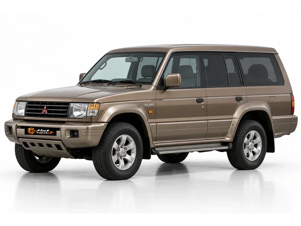 Mitsubishi Pajero V20 — Génération 2 — Long · Long · 5 portes — vue trois-quarts avant vers la gauche
