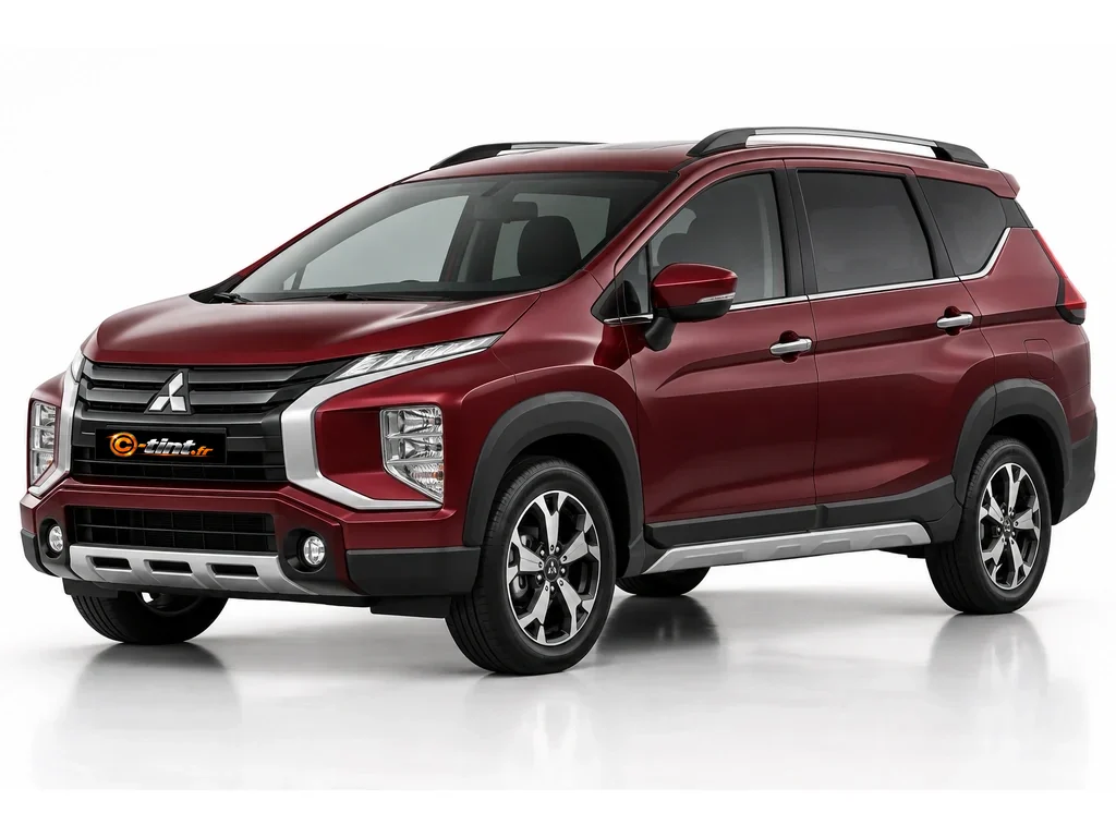 Mitsubishi Xpander Génération 1 — Xpander Cross · Monospace crossover · 5 portes — vue trois-quarts avant vers la gauche
