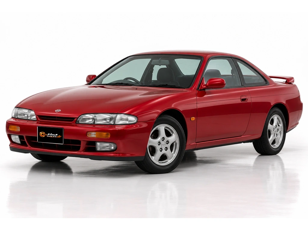 Nissan 200SX S14 — Coupé · Coupé · 2 portes — vue trois-quarts avant vers la gauche