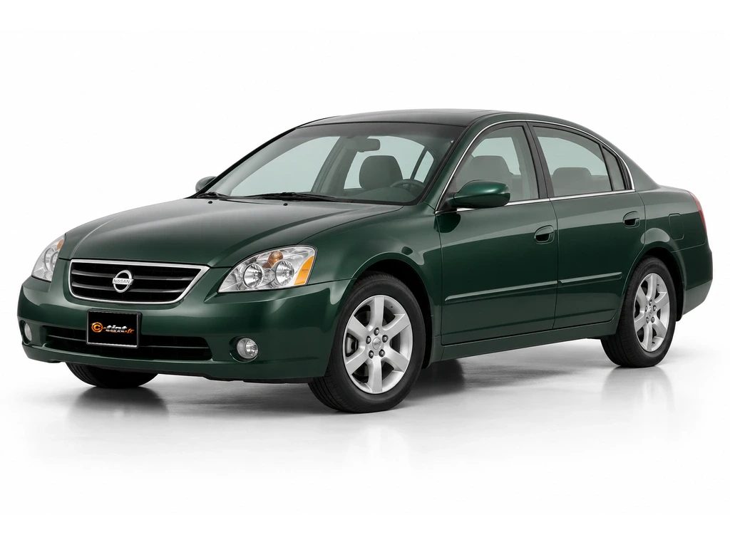 Nissan Altima L31 — Génération 3 — Berline · Berline · 4 portes — vue trois-quarts avant vers la gauche