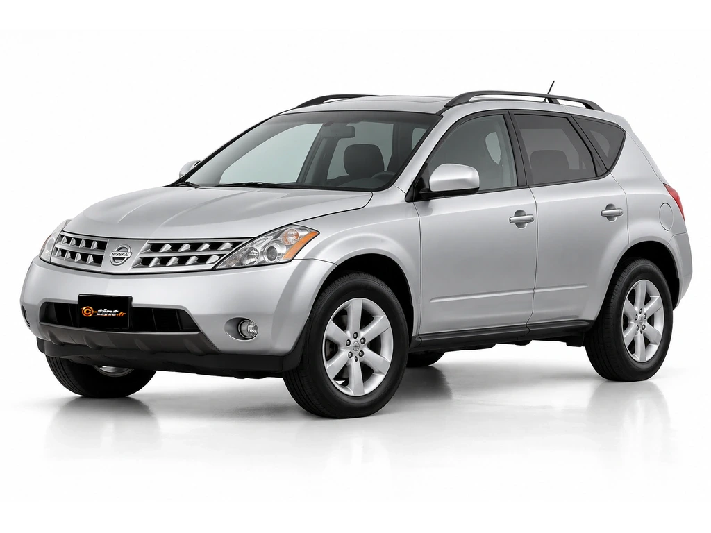 Nissan Murano Z50 — Génération 1 · SUV · 5 portes — vue trois-quarts avant vers la gauche