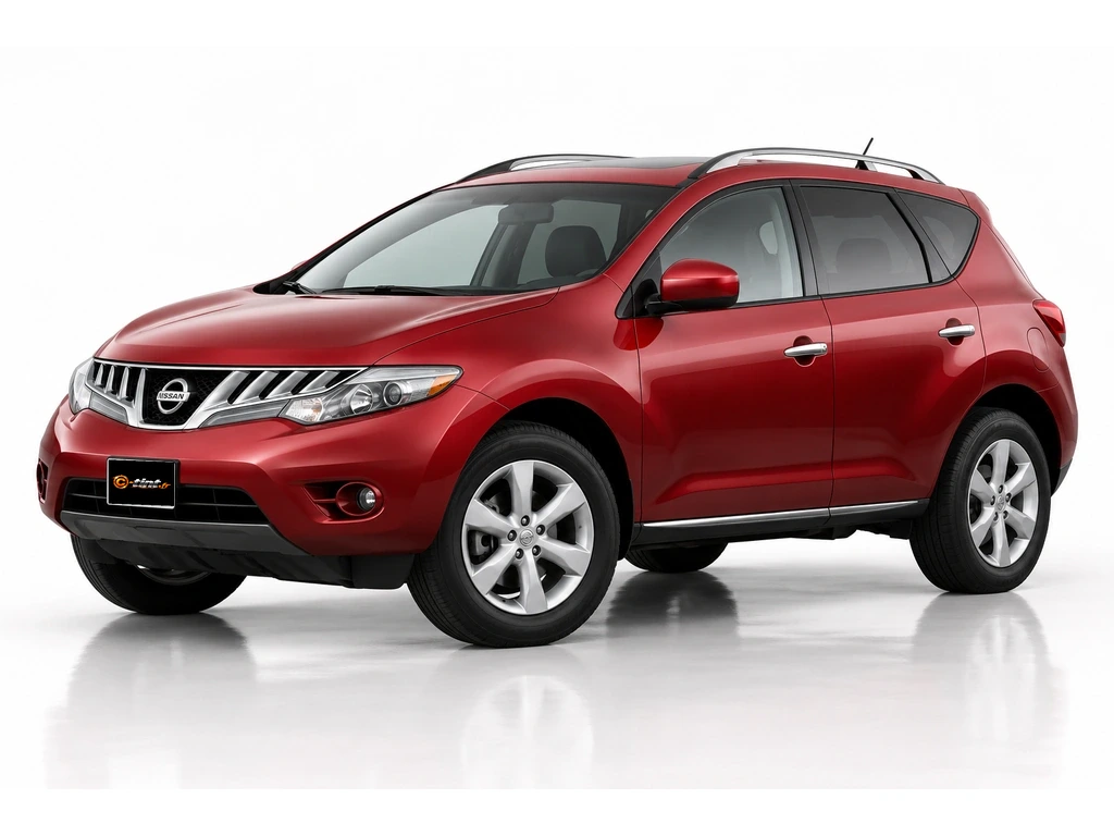 Nissan Murano Z51 — Génération 2 · SUV · 5 portes — vue trois-quarts avant vers la gauche