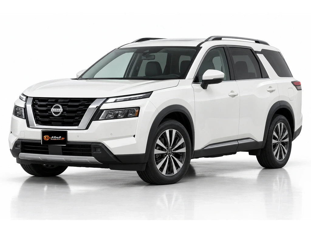 Nissan Pathfinder R53 — Génération 5 · SUV · 5 portes — vue trois-quarts avant vers la gauche