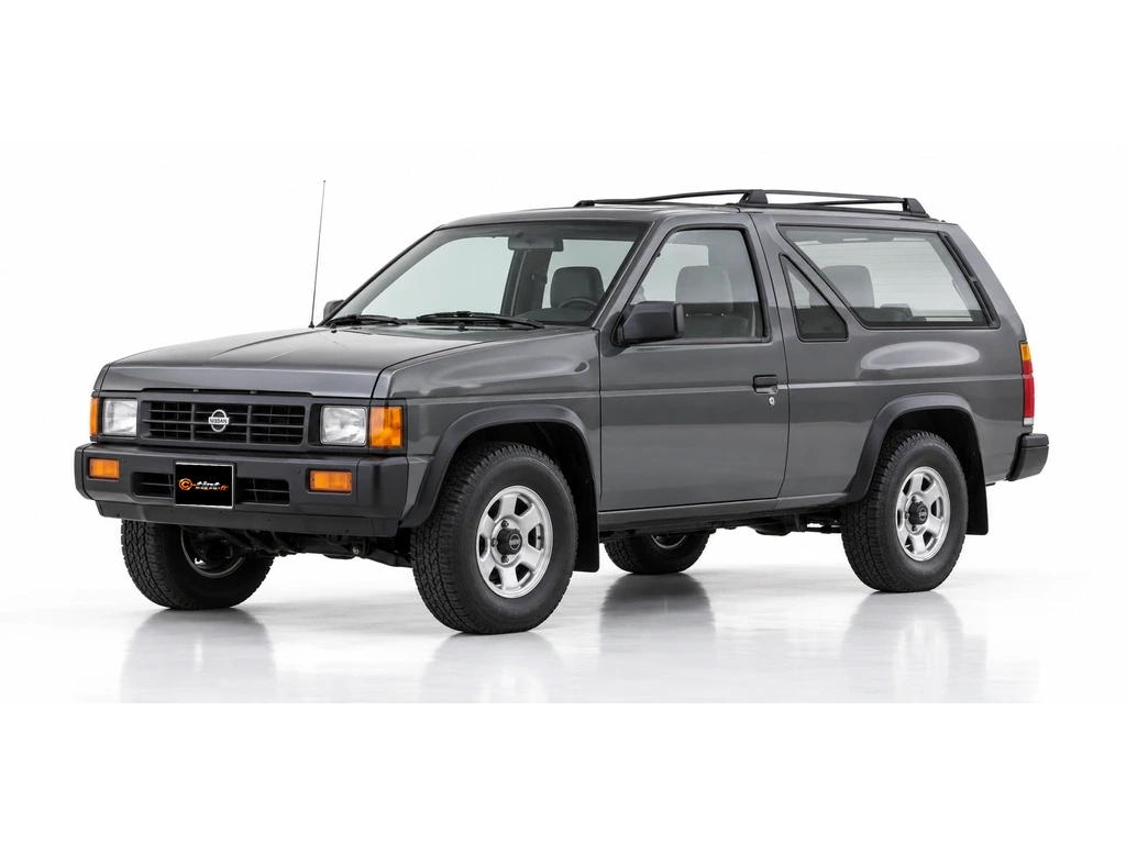 Nissan Pathfinder WD21 — Génération 1 · SUV · 3 portes — vue trois-quarts avant vers la gauche