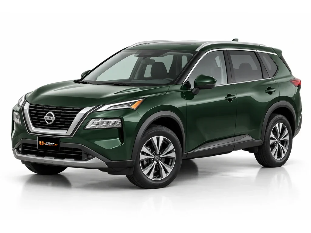 Nissan Rogue T33 — Génération 3 · SUV · 5 portes — vue trois-quarts avant vers la gauche