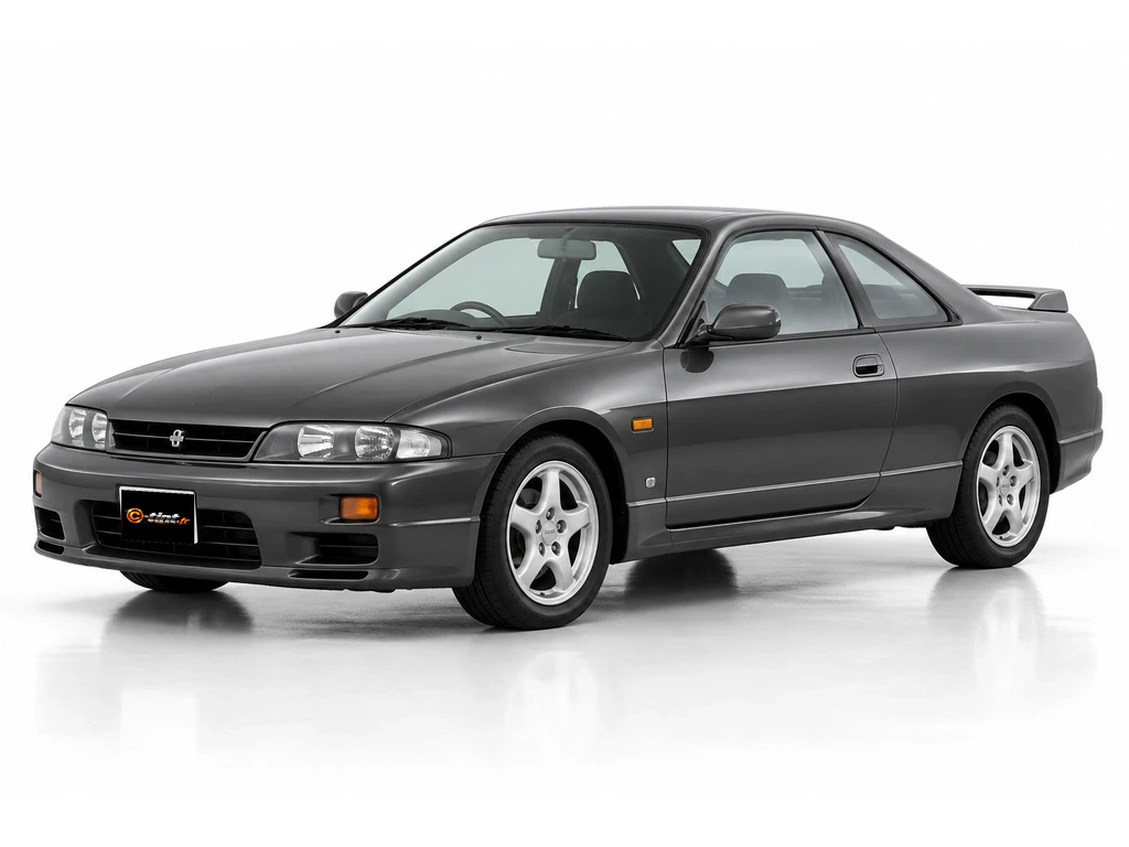 Nissan Skyline R33 — Coupé · Coupé · 2 portes — vue trois-quarts avant vers la gauche