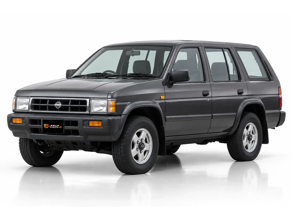 Nissan Terrano WD21 — Génération 1 · SUV · 5 portes — vue trois-quarts avant vers la gauche