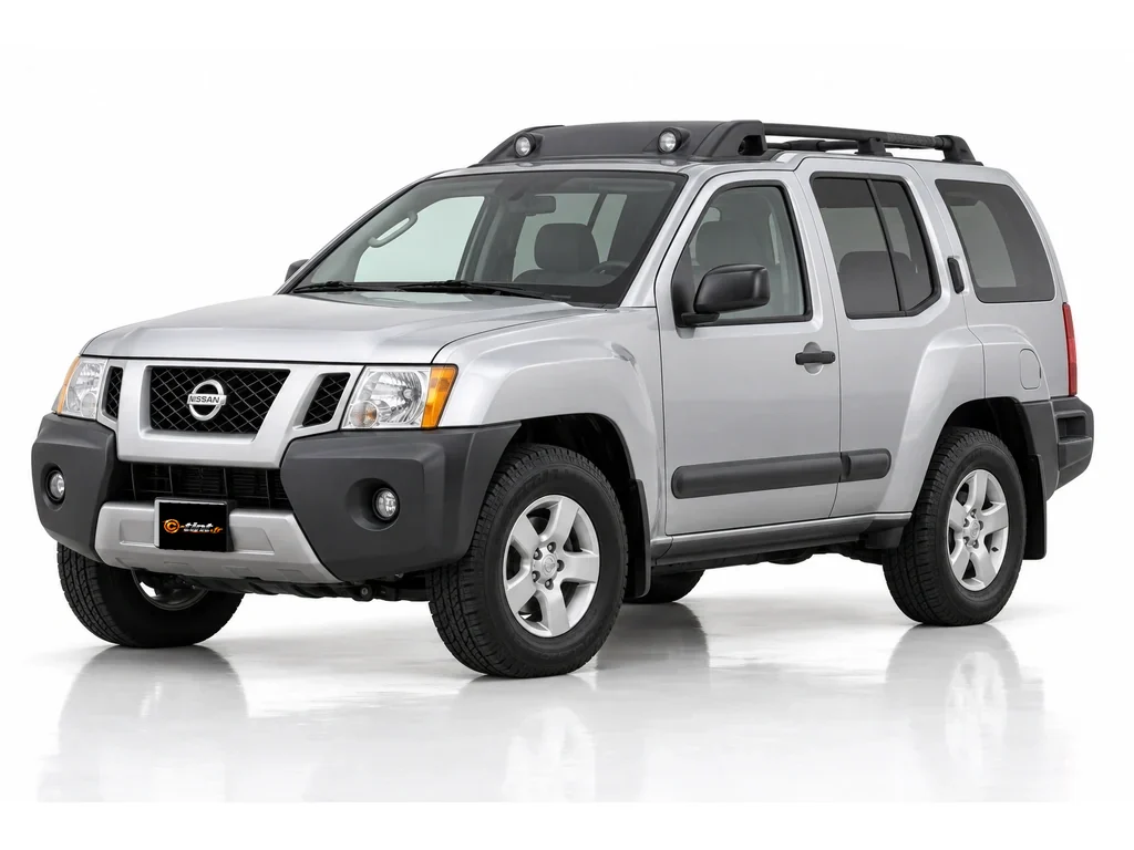 Nissan Xterra N50 · SUV · 5 portes — vue trois-quarts avant vers la gauche