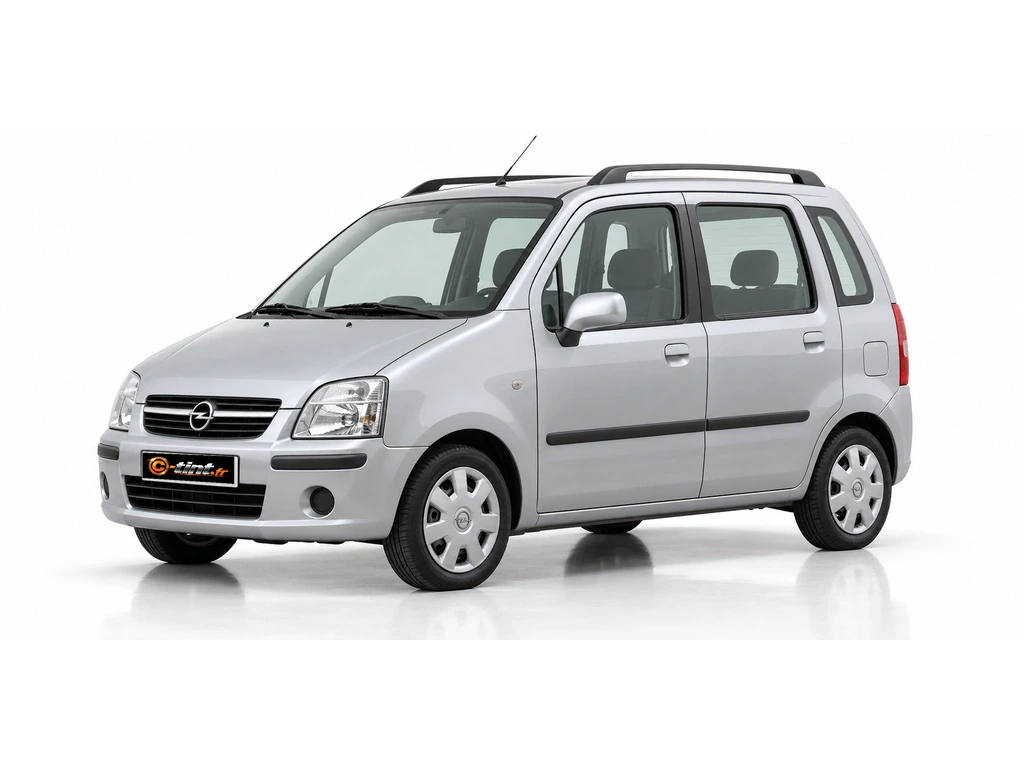 Opel Agila A — Génération 1 · Monospace · 5 portes — vue trois-quarts avant vers la gauche