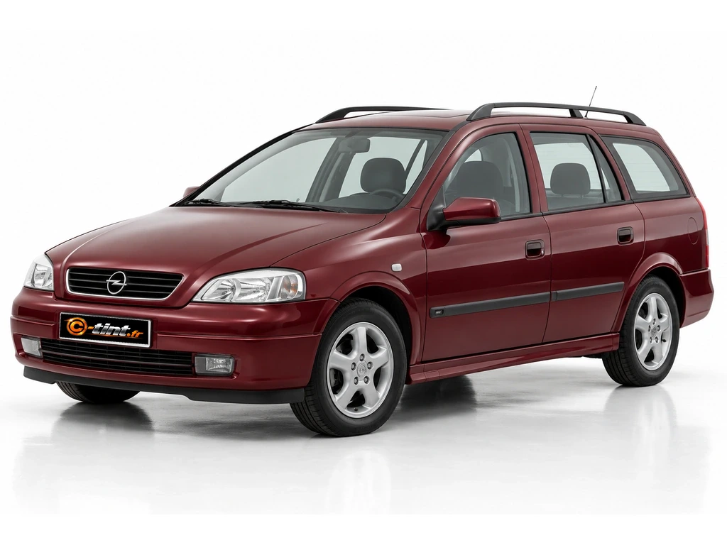 Opel Astra G — Break · Break · 5 portes — vue trois-quarts avant vers la gauche