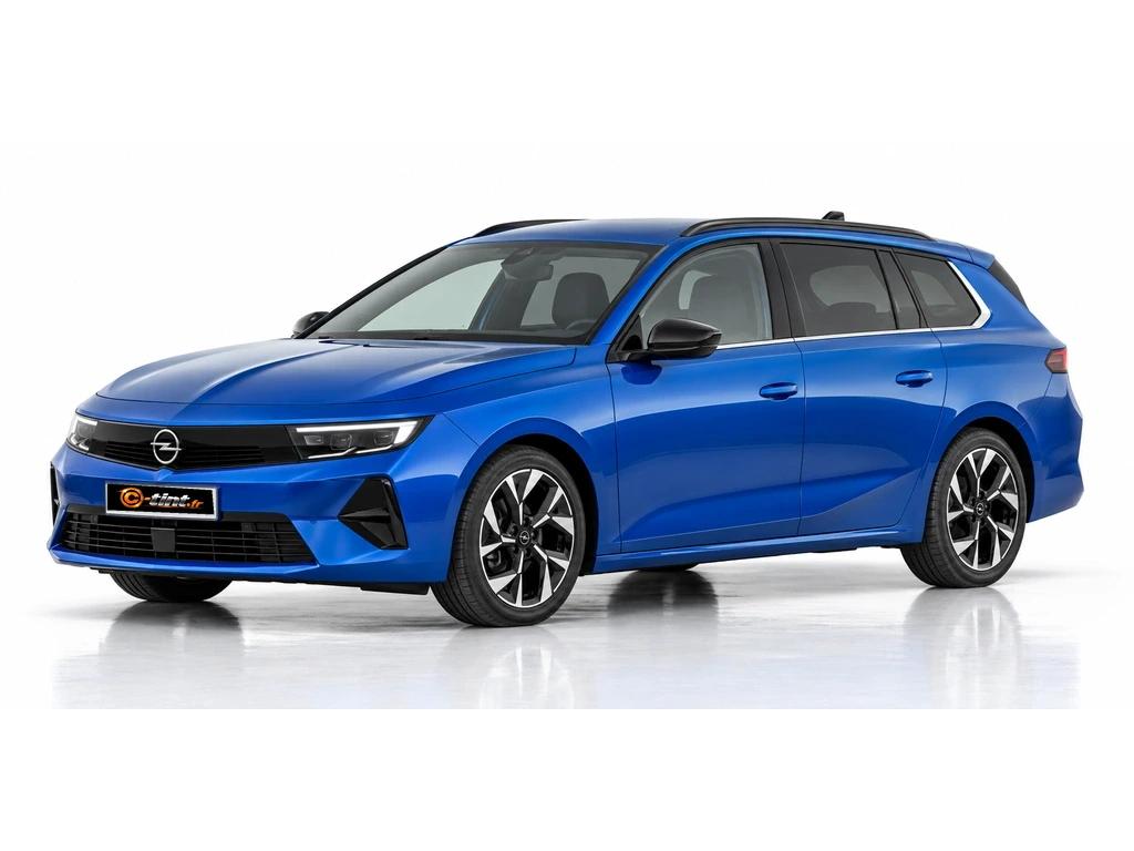 Opel Astra L — Sports Tourer · Break · 5 portes — vue trois-quarts avant vers la gauche