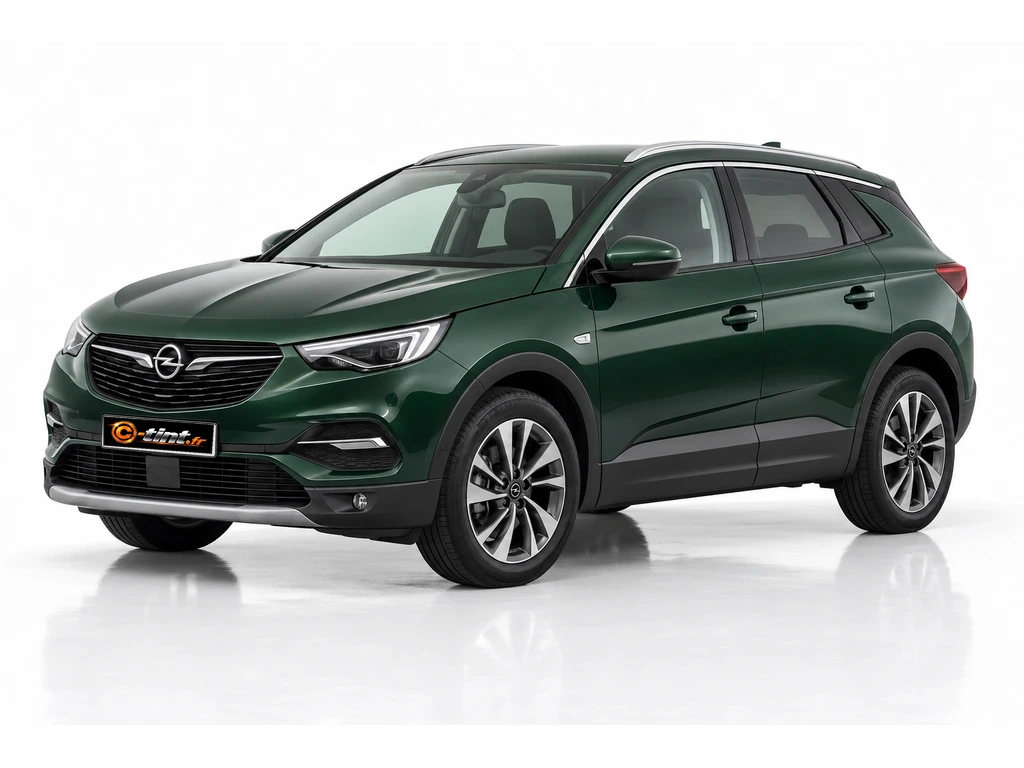 Opel Grandland A — Grandland X · SUV · 5 portes — vue trois-quarts avant vers la gauche