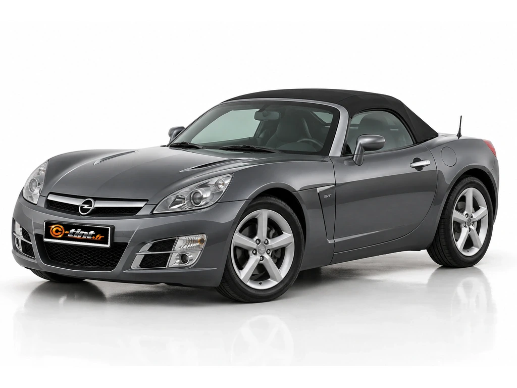 Opel GT Roadster · Cabriolet · 2 portes — vue trois-quarts avant vers la gauche