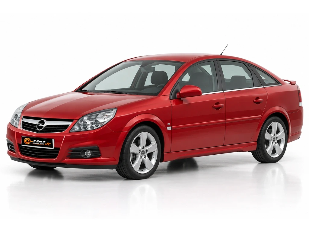 Opel Vectra C — GTS — 5 portes · Berline à hayon · 5 portes — vue trois-quarts avant vers la gauche