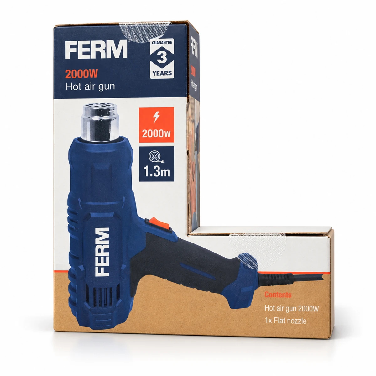 Boîte FERM HAM1026 en forme de L