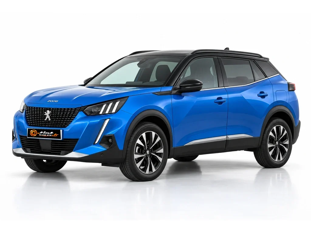 Peugeot 2008 UD/US/UY/UK — Génération 2 · SUV · 5 portes — vue trois-quarts avant vers la gauche