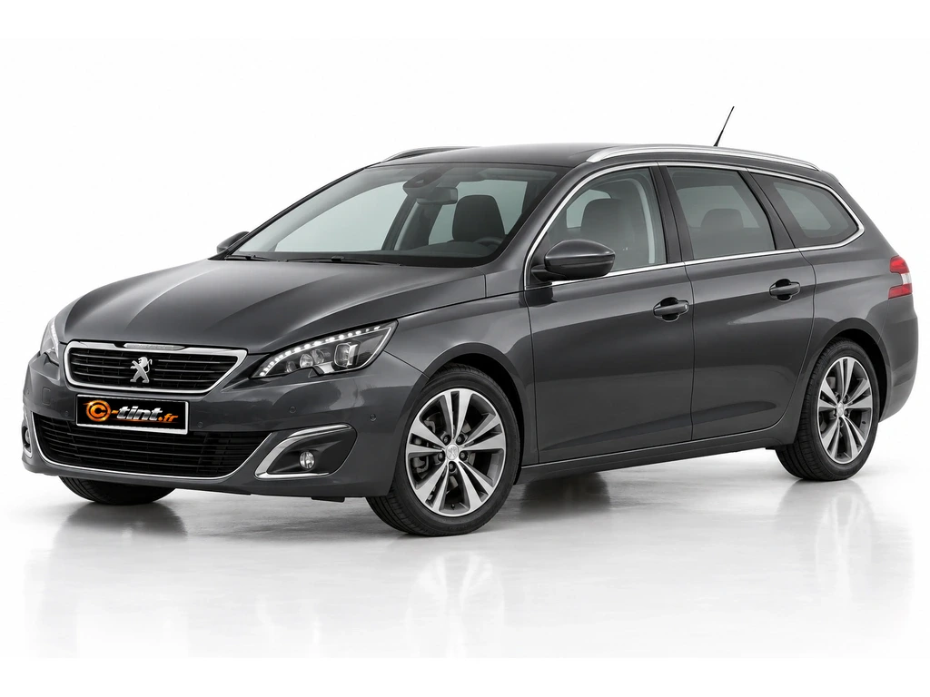 Peugeot 308 Génération 2 — SW Break · Break · 5 portes — vue trois-quarts avant vers la gauche
