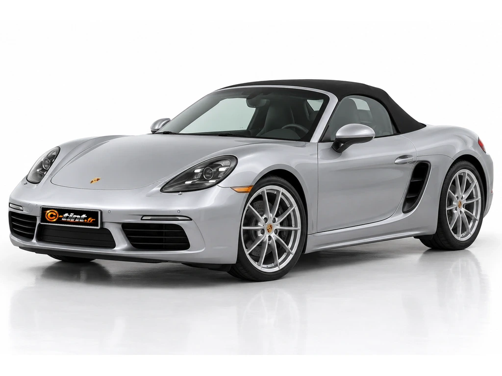 Porsche 718 982 — Génération 1 — Cabriolet · Cabriolet · 2 portes — vue trois-quarts avant vers la gauche