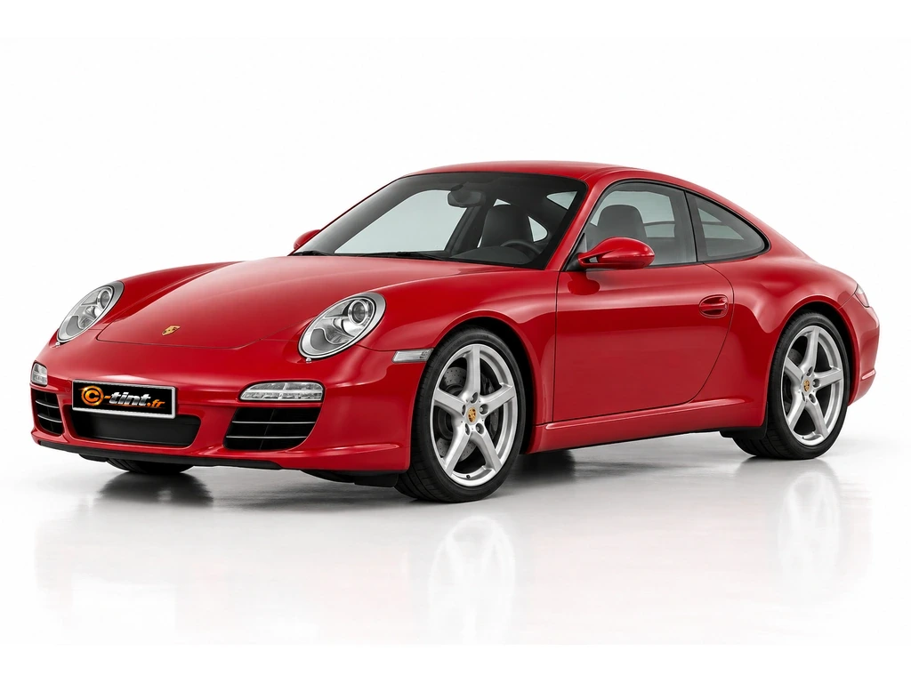 Porsche 911 997 — Génération 6 — Coupe · Coupé · 2 portes — vue trois-quarts avant vers la gauche