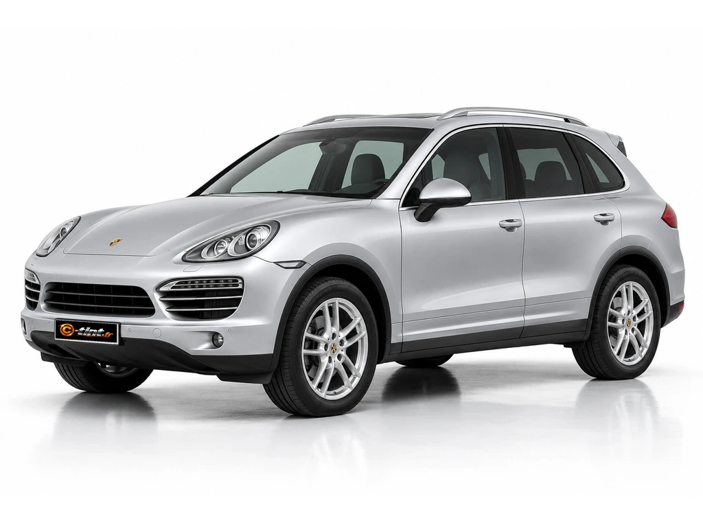 Porsche Cayenne 92A — Génération 2 · SUV · 5 portes — vue trois-quarts avant vers la gauche
