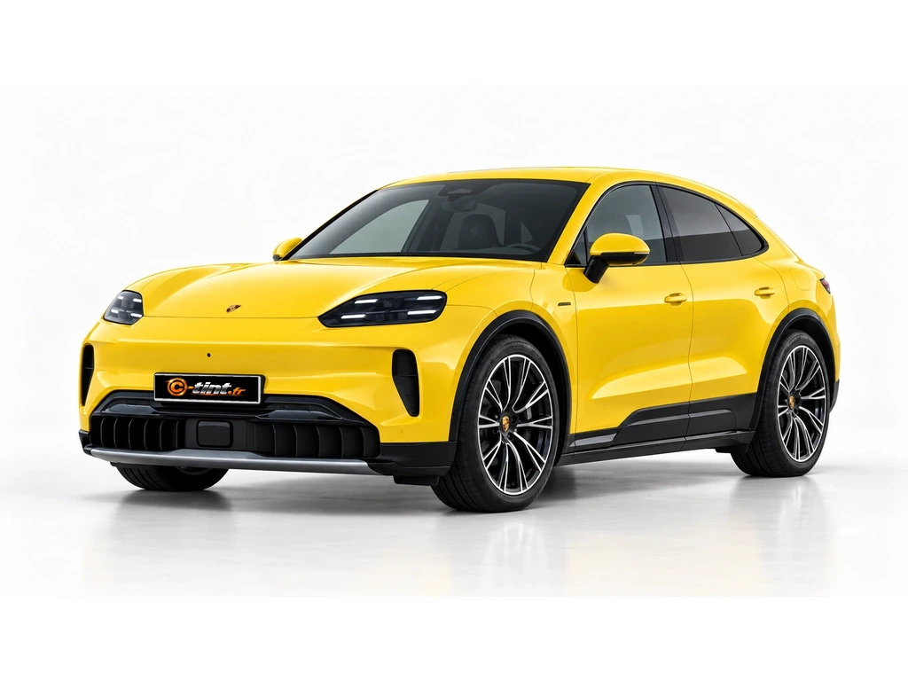 Porsche Cayenne Electric — Coupé · SUV · 5 portes — vue trois-quarts avant vers la gauche