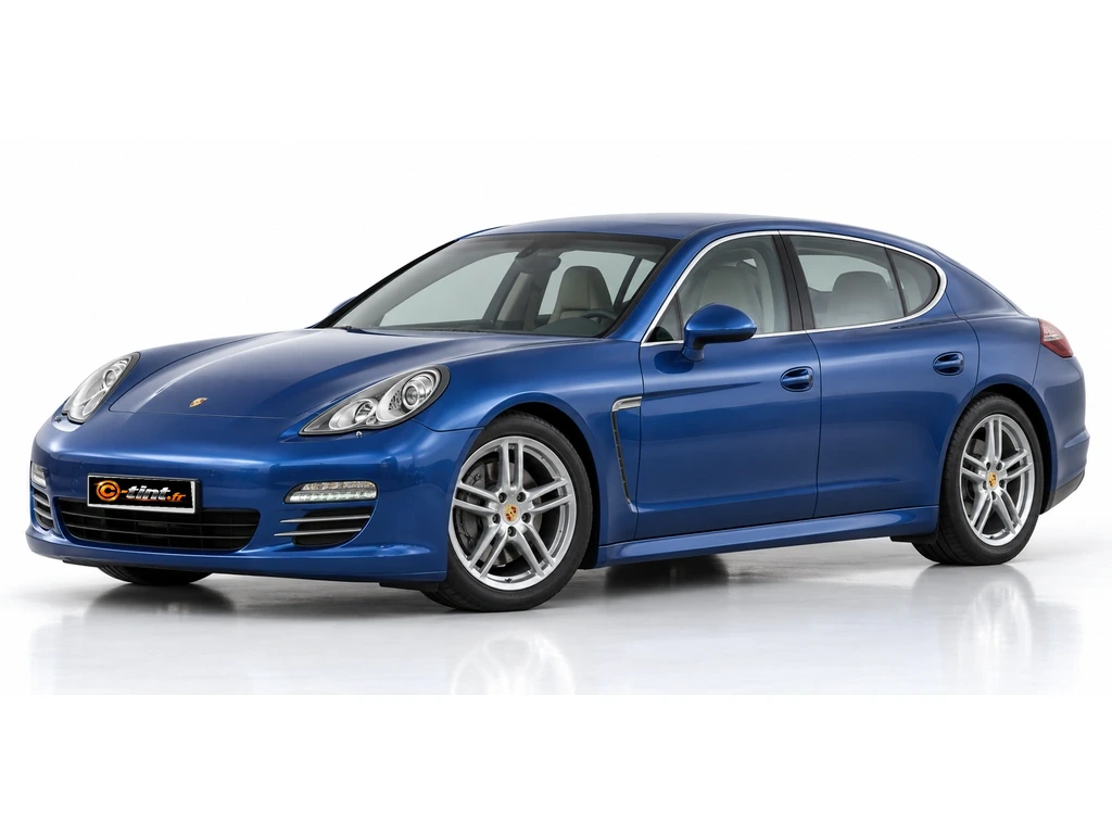 Porsche Panamera 970 — Génération 1 — Phase 1 · Berline · 5 portes — vue trois-quarts avant vers la gauche