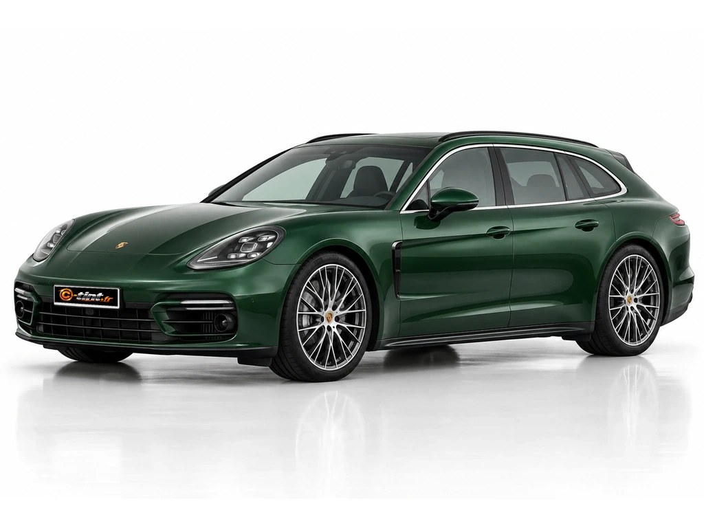 Porsche Panamera 971 — Génération 2 — Sport Turismo · Break · 5 portes — vue trois-quarts avant vers la gauche