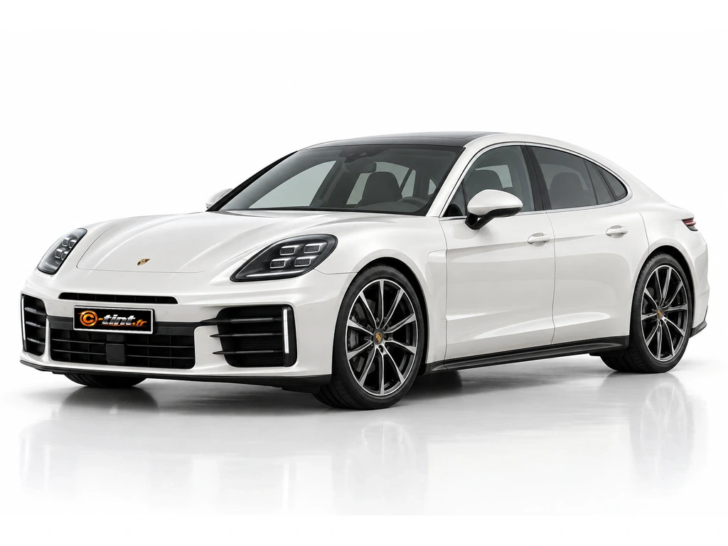 Porsche Panamera Génération 3 — Berline · Berline · 5 portes — vue trois-quarts avant vers la gauche