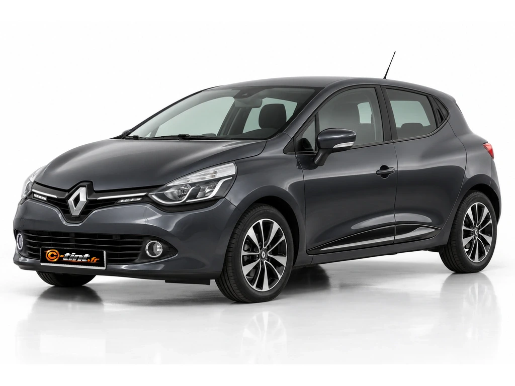 Renault Clio Génération 4 · Berline compacte · 5 portes — vue trois-quarts avant vers la gauche