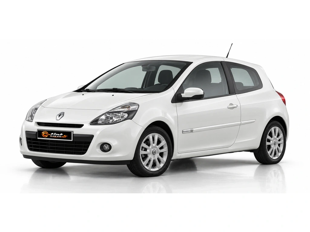 Renault Clio R — Génération 3 — Collection · Berline compacte · 3 portes — vue trois-quarts avant vers la gauche