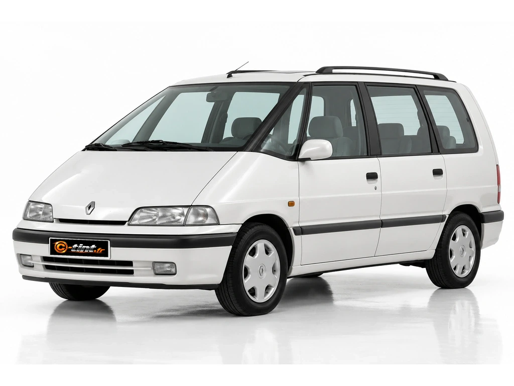 Renault Espace Génération 2 · Monospace · 5 portes — vue trois-quarts avant vers la gauche