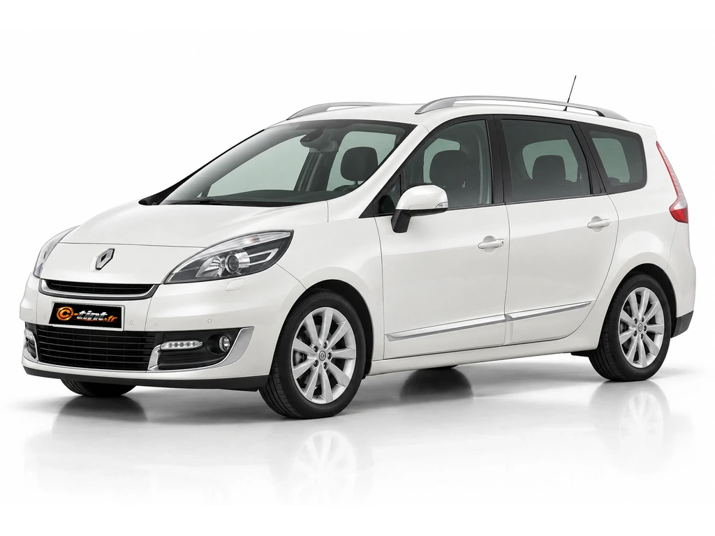 Renault Grand Scenic Génération 3 — Long · Monospace · 5 portes — vue trois-quarts avant vers la gauche
