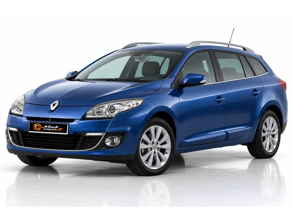 Renault Megane Z — Génération 3 — Grandtour Break · Break · 5 portes — vue trois-quarts avant vers la gauche
