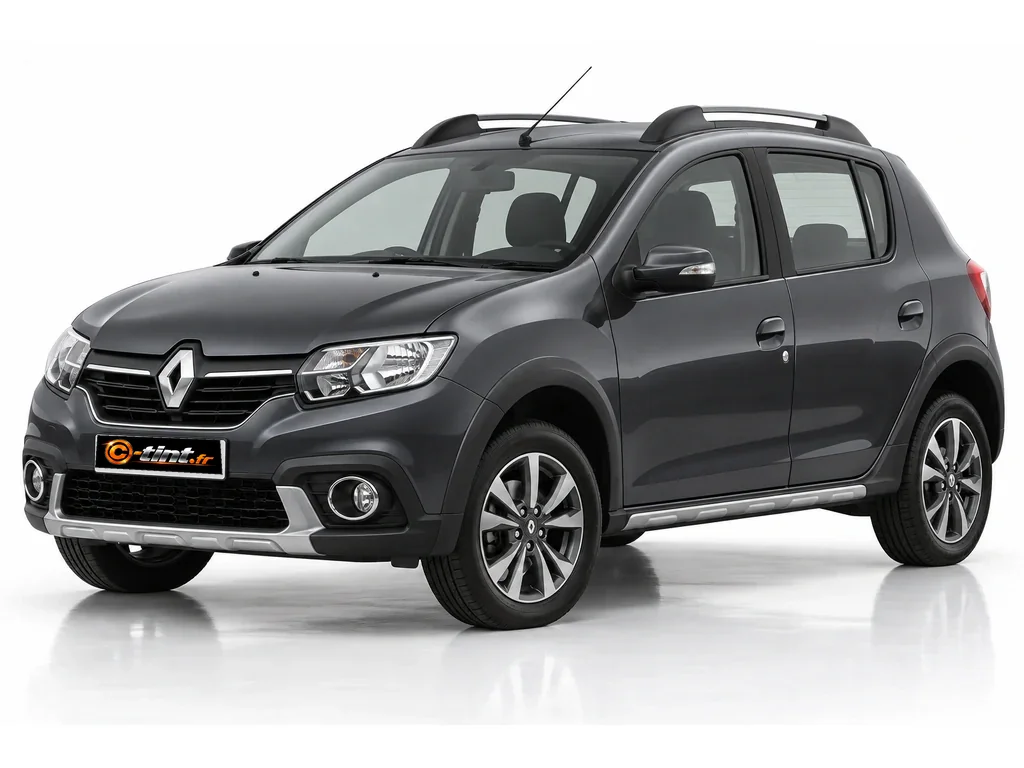 Renault Sandero Génération 2 — Stepway · Berline compacte · 5 portes — vue trois-quarts avant vers la gauche