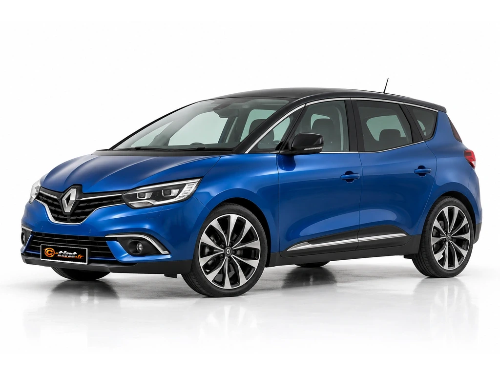 Renault Scenic Génération 4 — Court · Monospace · 5 portes — vue trois-quarts avant vers la gauche