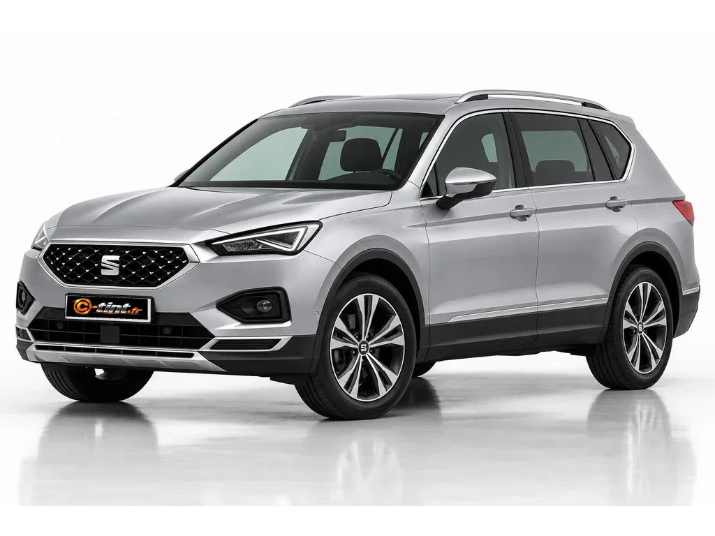 Seat Tarraco KN2 — Génération 1 · SUV · 5 portes — vue trois-quarts avant vers la gauche